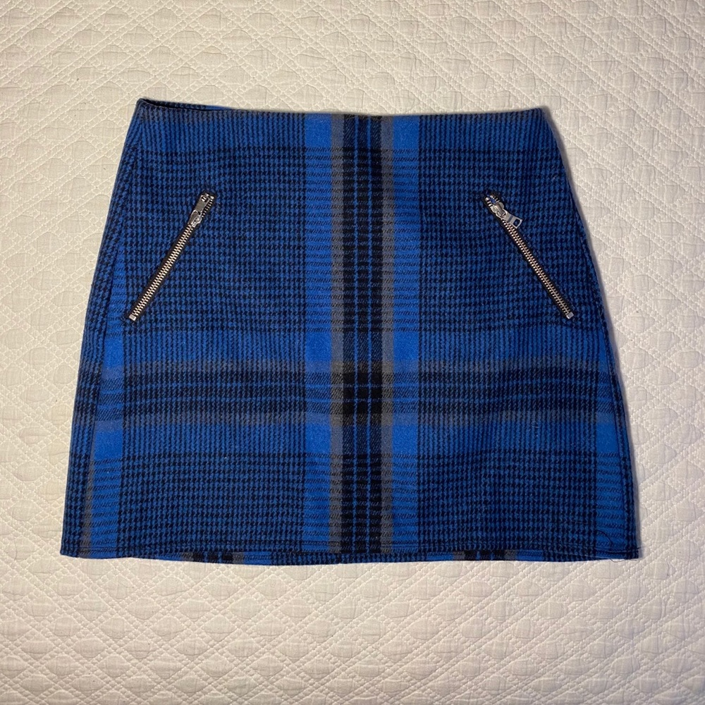 Gap Plaid Mini Skirt